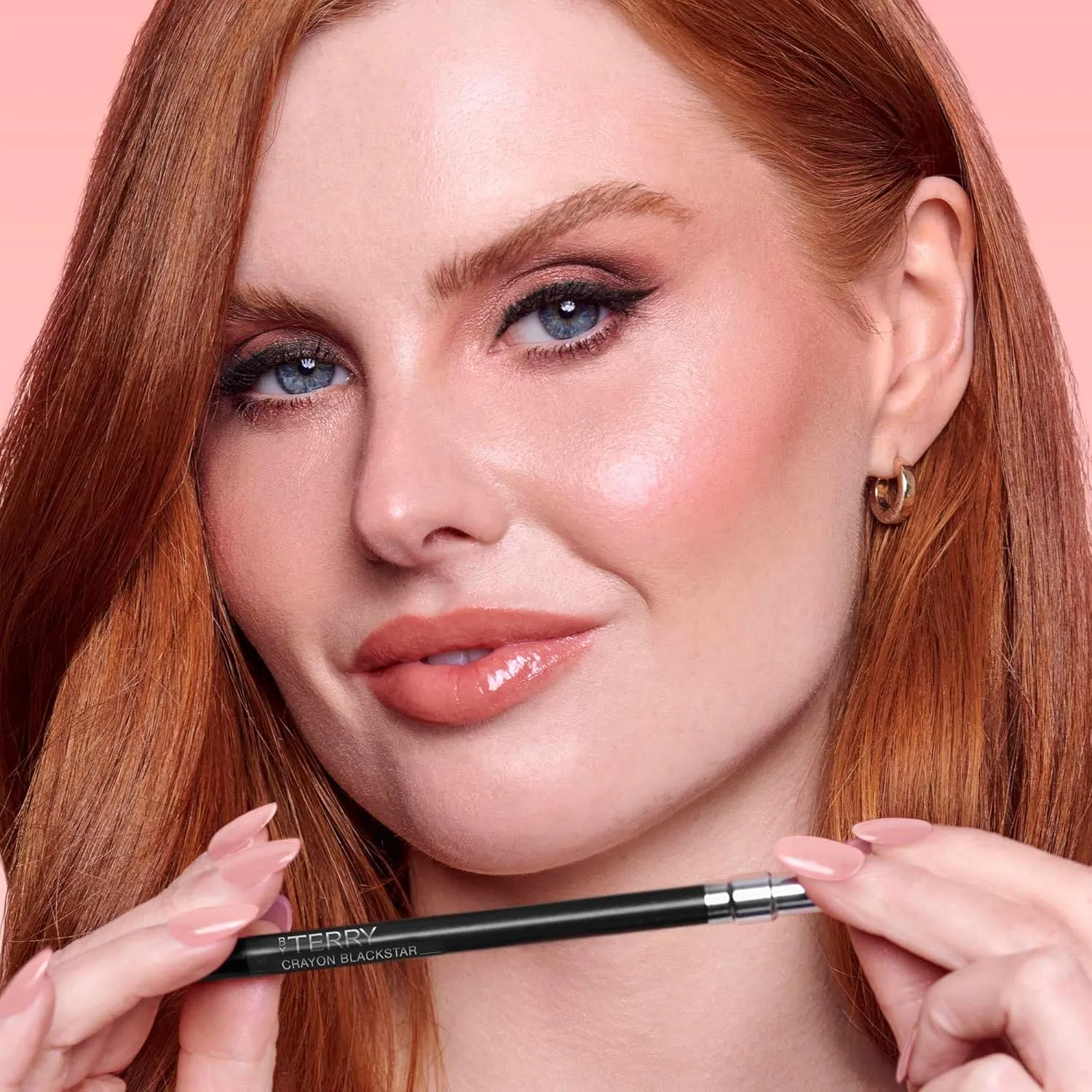 By Terry Eyeliner Crayon Blackstar, Long-lasting Waterproof Eyeliner Pencil, Highly Pigmented, Creamy Formula