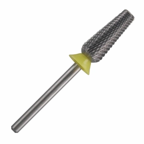 C & I Nail Drill Bit 6 in 1 Multi-function Rounded End E File, Tungsten Steel CNC Overall Cutting, Manicure Tool for Nail Tech Quick Remove Nail Gels, Acrylic Nails (Original, Extra Fine -XF)
