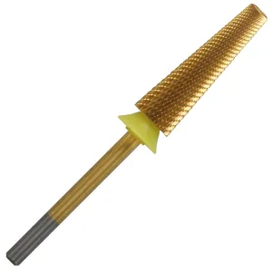 C&I 5 in 1 Nail Drill Bit Super Long Slim Efile Professional Nail Bits Nail Tech Must Have for Extension Nails Acrylic Powder Hard Gel Nail Tip Cuticle Remover Nail Supplies (Extra Fine -XF)