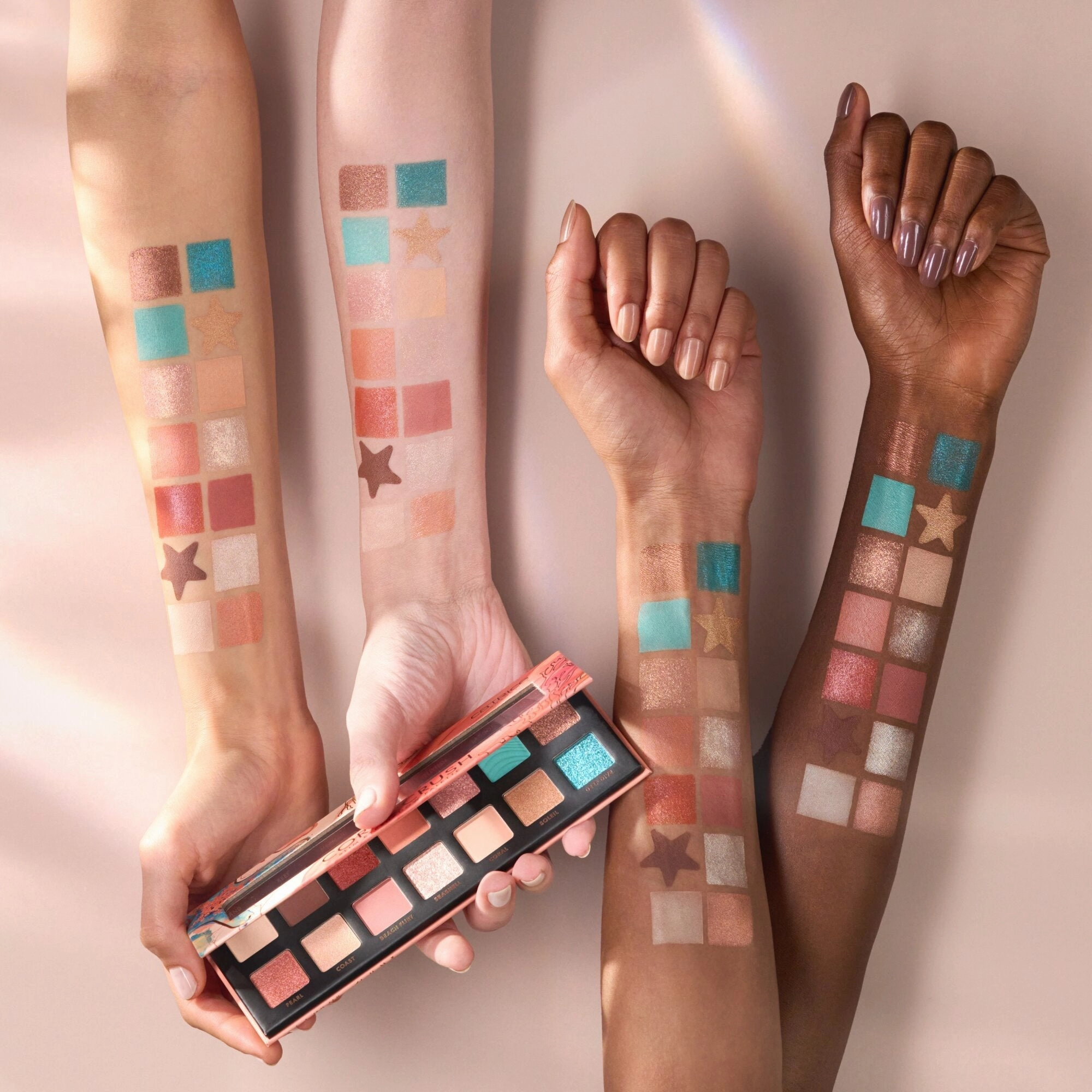 Catrice Coral Crush Slim Eyeshadow Palette 030 - Under the Sea
