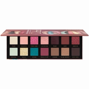 Catrice Pro Slim Eyeshadow Palette Blushing Ocean - 14 shades