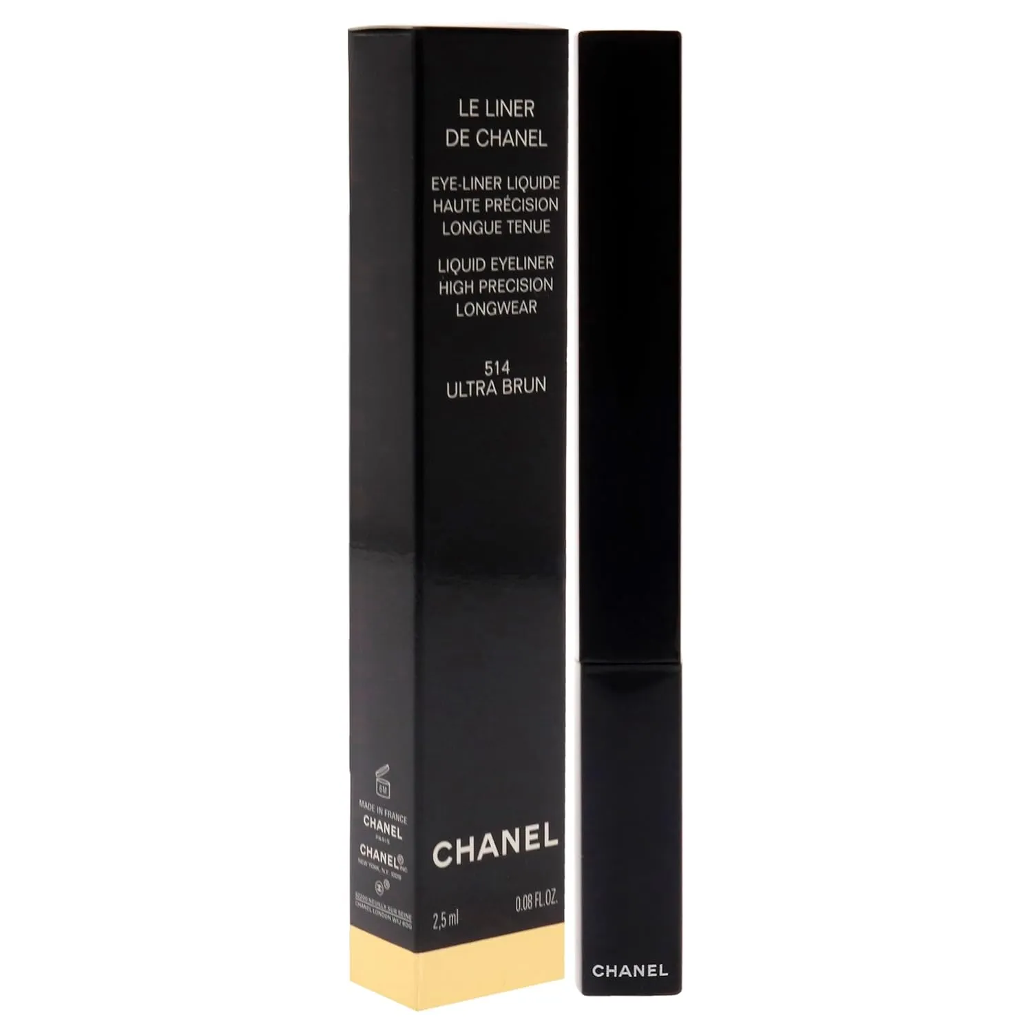 CHANEL Le Liner De Chanel Liquid Eyeliner - 514 Ultra Brun for Women - 0.08 oz Eyeliner