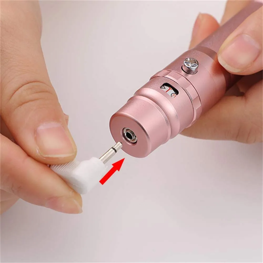 Charme Princesse Wireless Permanent Machine Makeup with 15pcs Needles Cartridges 5w Motor Tattoo Machine for Shading Eyeliner Lip Rose Golden EMK403-4