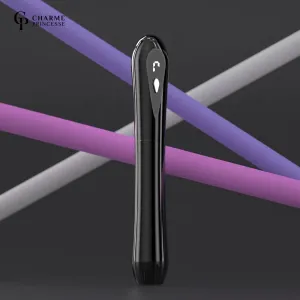 Charme Princesse Wireless Permanent Tattoo Machine Makeup Purple Rotary Machine Digital Microshade Machine Makeup Pen with 2 Pcs Battery for Eyebrows Eyeliners Lips CP-M2-E26-1