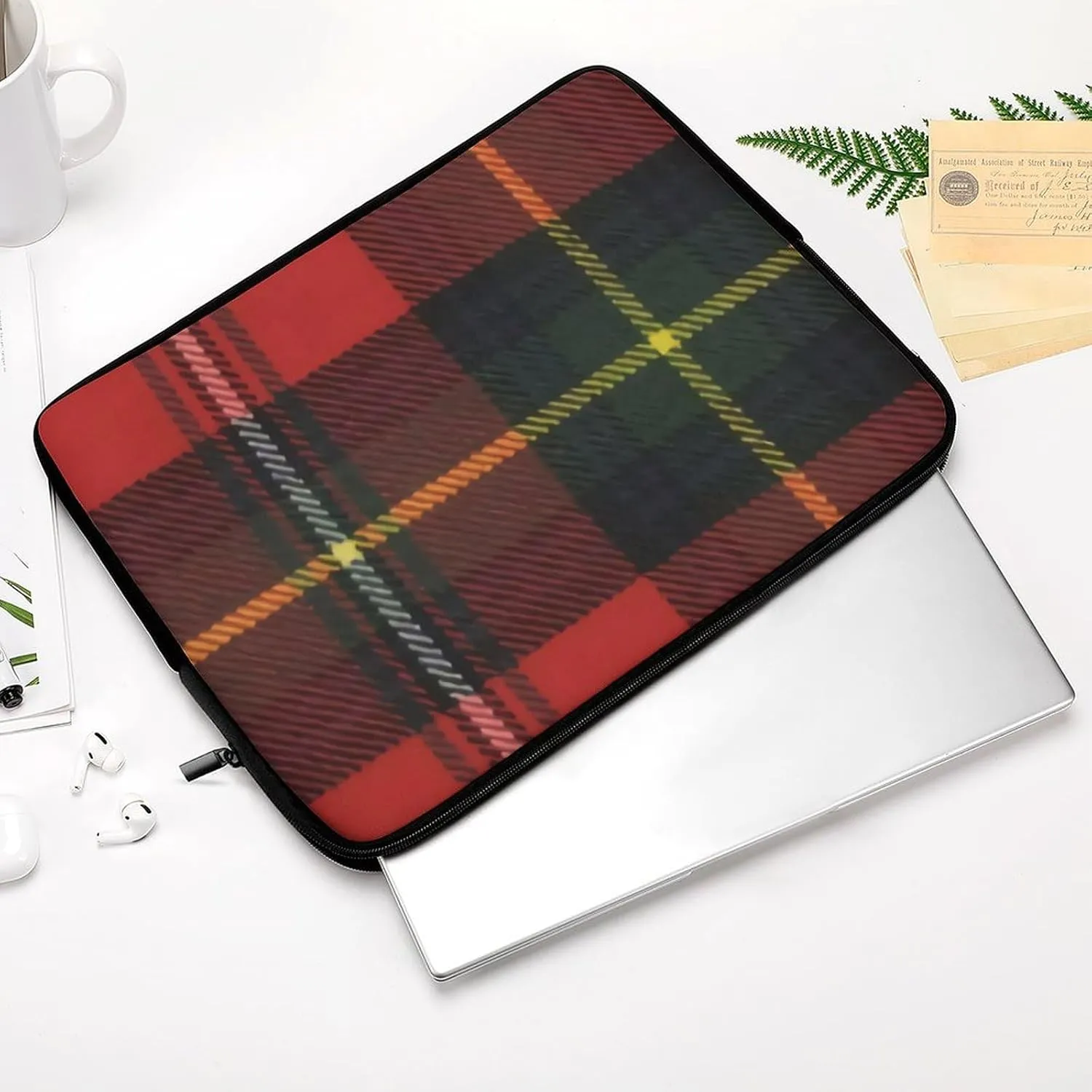 Checkered Black And White All Print Hands Free Withdrawal Laptop Bag Unisex