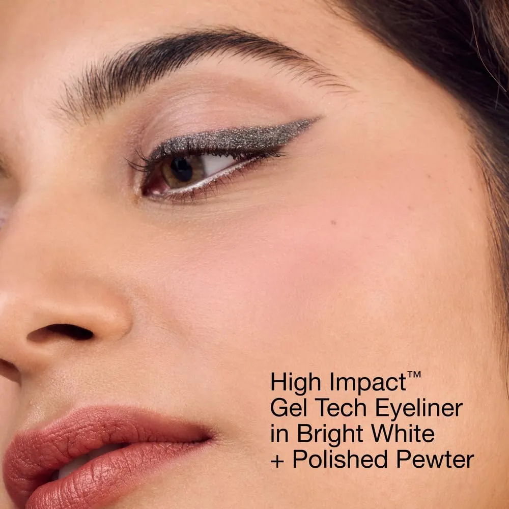 Clinique High Impact Gel Tech Eyeliner | Waterproof, Smudge Resistant   Safe For Sensitive Eyes