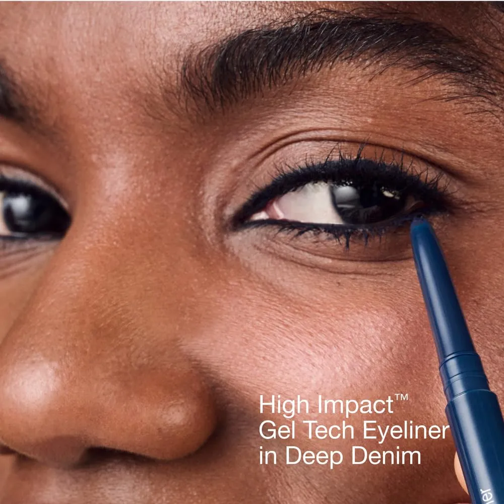 Clinique High Impact Gel Tech Eyeliner | Waterproof, Smudge Resistant   Safe For Sensitive Eyes