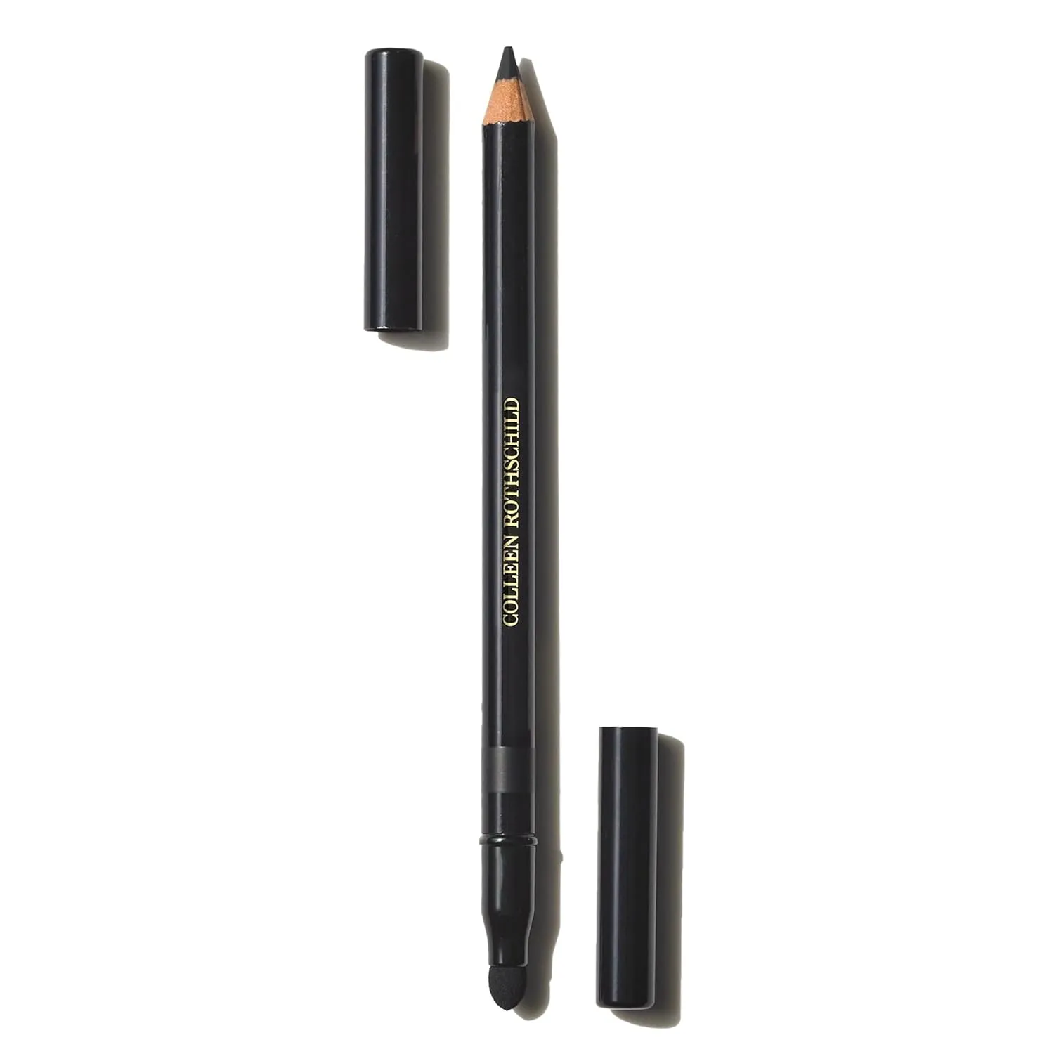 COLLEEN ROTHSCHILD Smoke & Smudge Eyeliner Pencil | Shade: Coal Black | Long-Wear, Intense Color Payoff | Precise Application & Blendable Dimension (0.038 oz)