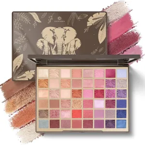 Color Nymph 48 Colors Face Makeup Palette, Eye shadow Palette Popular Color Makeup Blending Palettes For Eyes Face Pigmented Eyeshadow Set Matte/Glitter/Shimmer Eyeshadow Pallets