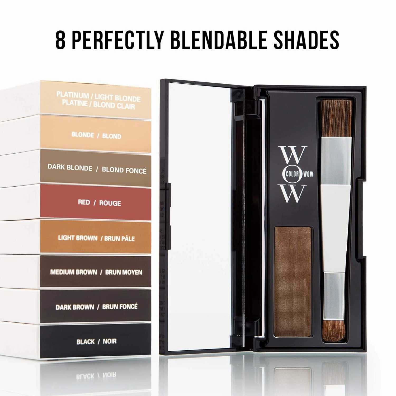 COLOR WOW Root Cover up – Instant Grey Coverage and Highlight Touch-Up | Water and Sweat Resistant | No Mess Award-Winning Formula