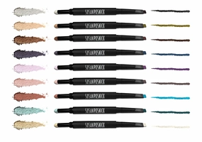 COLOREYEDEFINE (Sapphire/Ametrine) - Natural Eye Makeup: 4 in 1 Eyeliner, Liner As Shadow, Eye Shadow, Brow Wand/USA