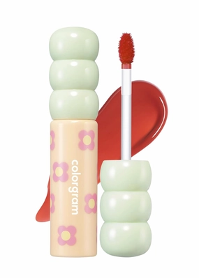 COLORGRAM 01 Warm Tone Under Eye Highlighter Stick   Fruity Glass Tint 06 Joyful Tomato Bundle