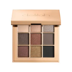Colour Intense Eyeshadow Palette - Damsel - Shimmer Matte Nine Shades - Long Lasting, Highly Pigmented - Blendable Natural Color Makeup Set Includes Mirror - Cruelty Free And Vegan - 0.28 Oz