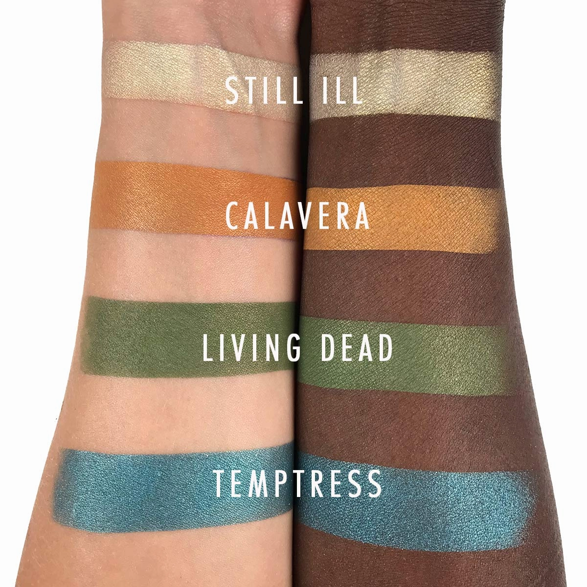 Concrete Minerals Eyeshadow, Silky- Smooth and Highly Pigmented, Longer-Lasting With No Creasing, 100% Vegan and Cruelty Free, Handmade in USA, 8 Grams Loose Mineral Powder (Forest Queen)