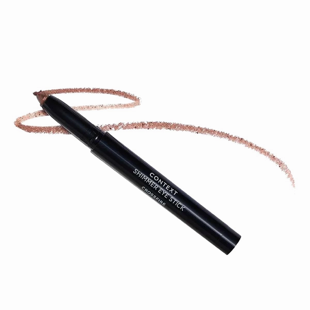 CONTEXT SKIN Shimmer Eye Stick - Crossfire | Creamy, Pigmented Copper | Eye Shadow Sticks for Effortless & Durable Wear | Radiant Application for Gorgeous Day & Night Looks | Easy-to-Apply