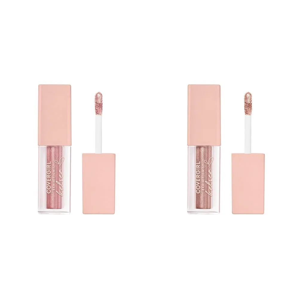 COVERGIRL Exhibitionist by Kelsea Ballerini Liquid Glitter Eyeshadow Nashville Dream 2 and Sparkly Boots 4