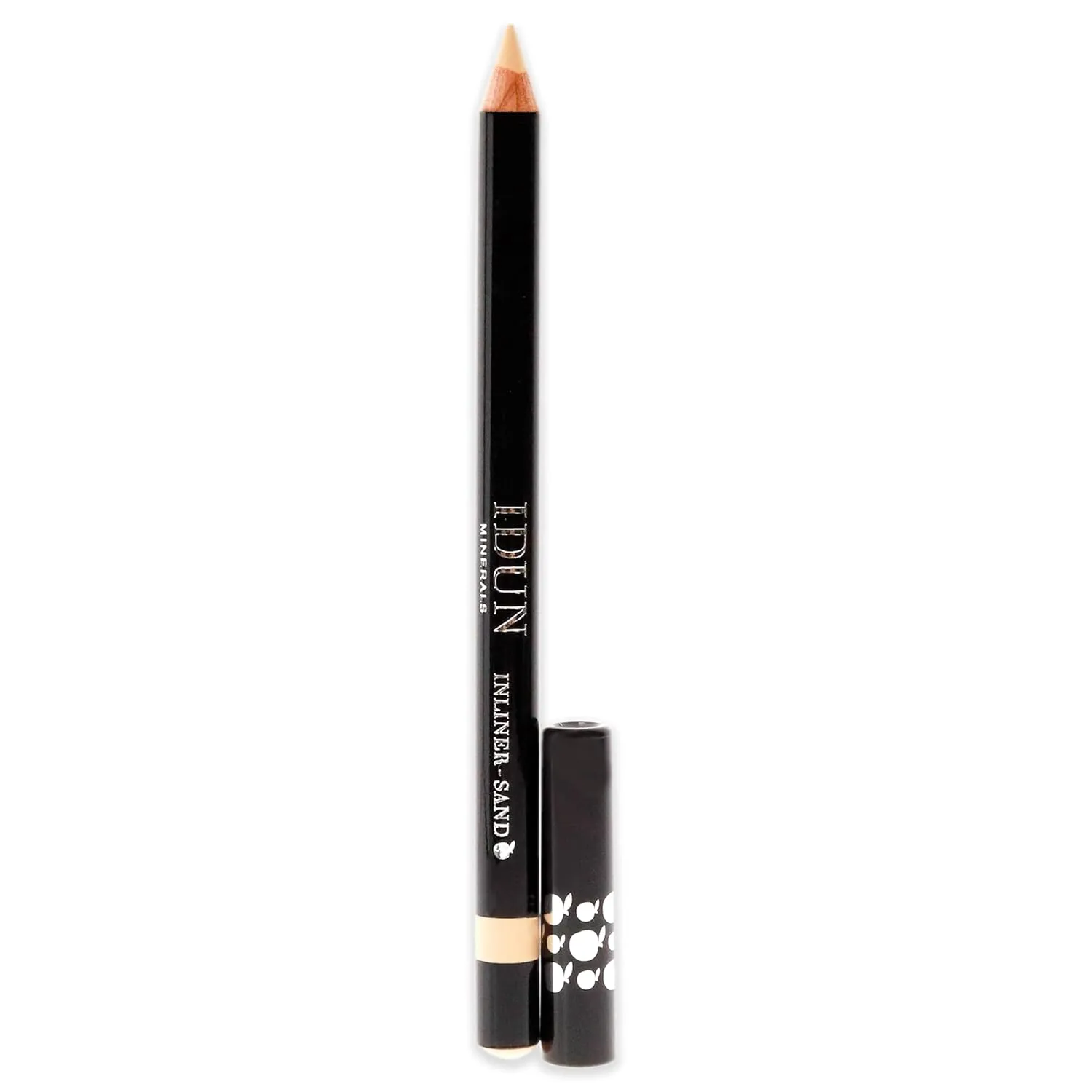 Creamy Eyeliner - Precision Pen for Flawless Eye Looks - Skin Nourishing Mineral Formula - Fine Tipped Point and Angled Smudging Tool for Sharp or Smoky Designs - 103 Sand - 0.012 oz