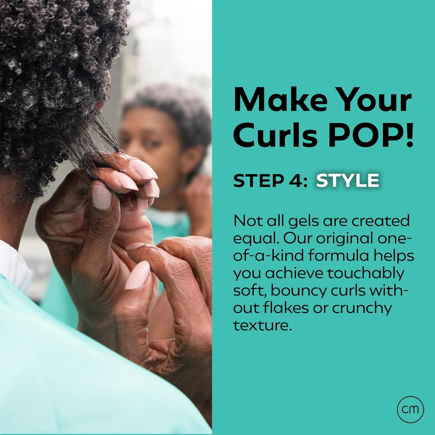 CurlMix Light Hold Flaxseed Gel for Curly Hair - Defines & Elongates Curls without Dryness or Flaking
