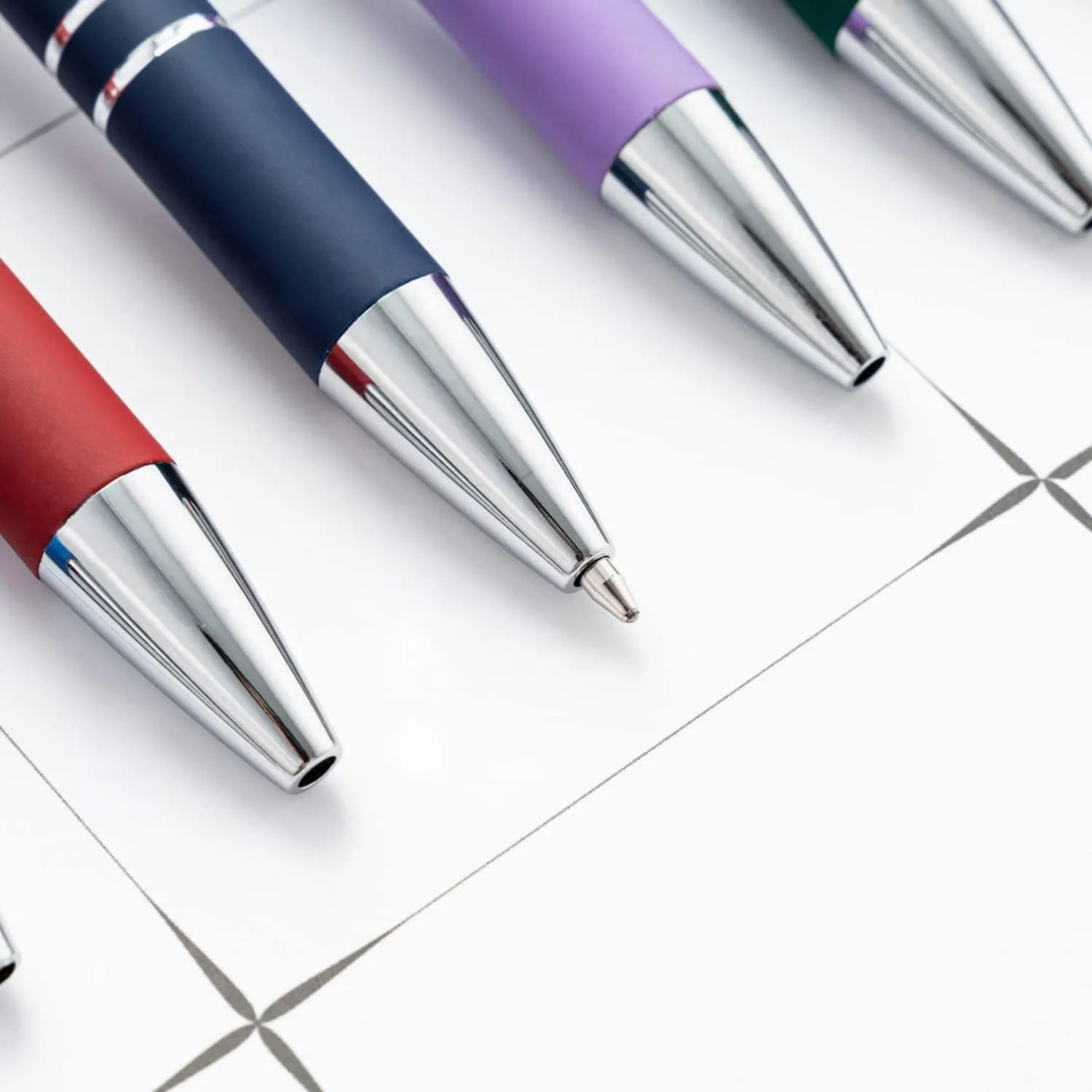Custom Business Ballpoint Pen, Personalized Ballpoint Pens with Company Name and LOGO, Business URL, Capacitive Pen for Various Screen Touches, Soft Touch, Smooth Writing, Medium Point Pen, 96PCS
