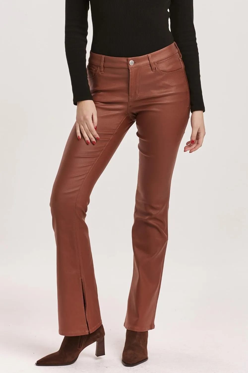DEAR JOHN Jaxtyn Women's Bootcut Jeans Mid-Rise Midwaisted Full Inseam Comfort Stretch Denim fit