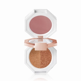 DEAR DAHLIA Paradise Dual Eyeshadow Palette - Mauve Dust_Premium Vegan & Clean Beauty, Made in Korea