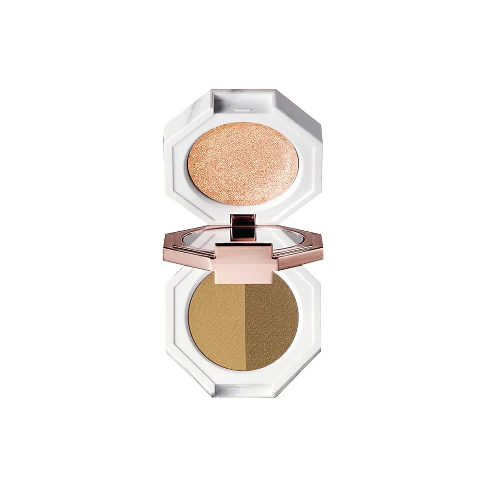 DEARDAHLIA Dear Dahlia Paradise Dual Palette Strawberry Delight Overseas Products Paradise Dual Palette, #Caramel Slice_Vegan & Clean Beauty, made in Korea