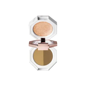 DEARDAHLIA Dear Dahlia Paradise Dual Palette Strawberry Delight Overseas Products Paradise Dual Palette, #Caramel Slice_Vegan & Clean Beauty, made in Korea