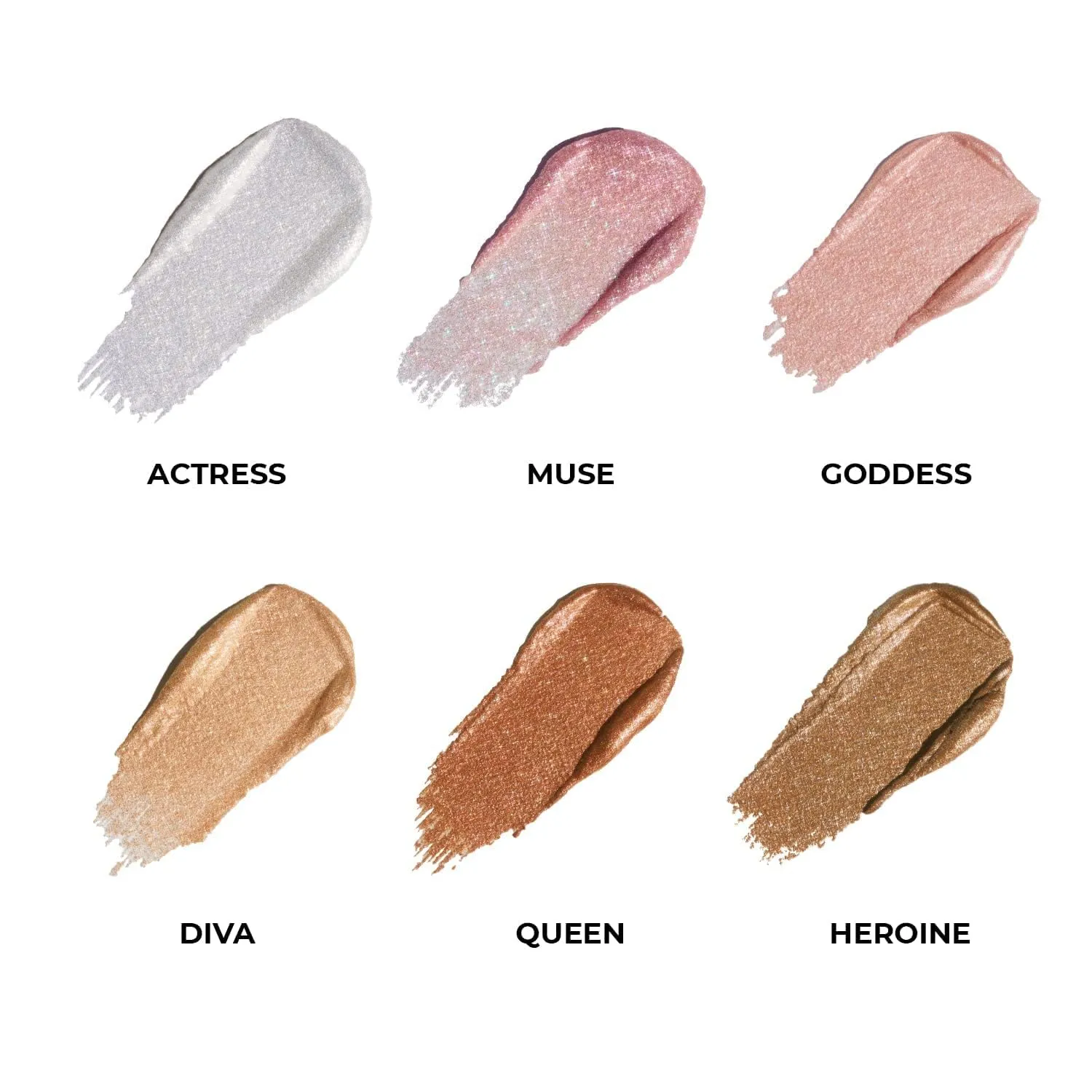 DEARDAHLIA Paradise Shine Eye Sequins DIVA Long Lasting Liquid Eyeshadow Glitter Gloss High Shine Pearl, Lightweight, Minimal Fallout, 0.14 Oz