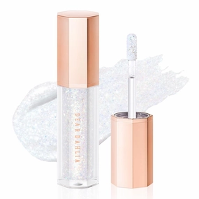 DEARDAHLIA Paradise Shine Eye Sequins CRYSTAL TRANCE Long Lasting Liquid Eyeshadow Glitter Gloss High Shine Pearl, Lightweight, Minimal Fallout, 0.14 Oz