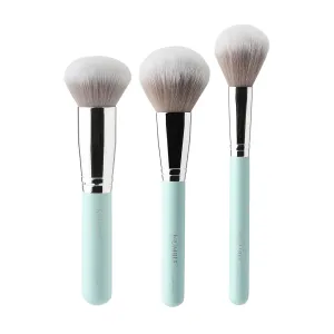 Detail Eye Set - Precise Makeup Brushes for Eyeshadow - Makeup Products for Powder, Creams, Liquids - Vegan and Cruelty Free - 3 pc