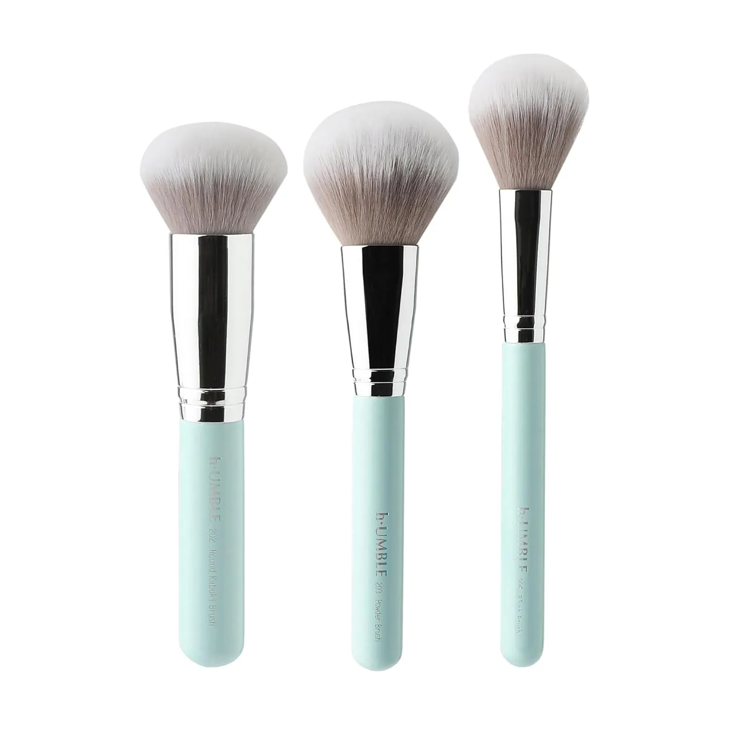 Detail Eye Set - Precise Makeup Brushes for Eyeshadow - Makeup Products for Powder, Creams, Liquids - Vegan and Cruelty Free - 3 pc