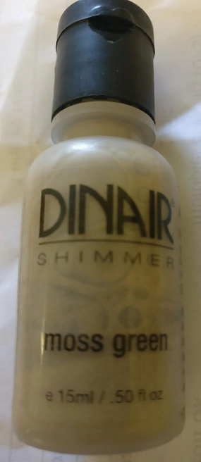 Dinair Airbrush Makeup Eyeshadows - Moss Green - Shimmer .27 fl oz