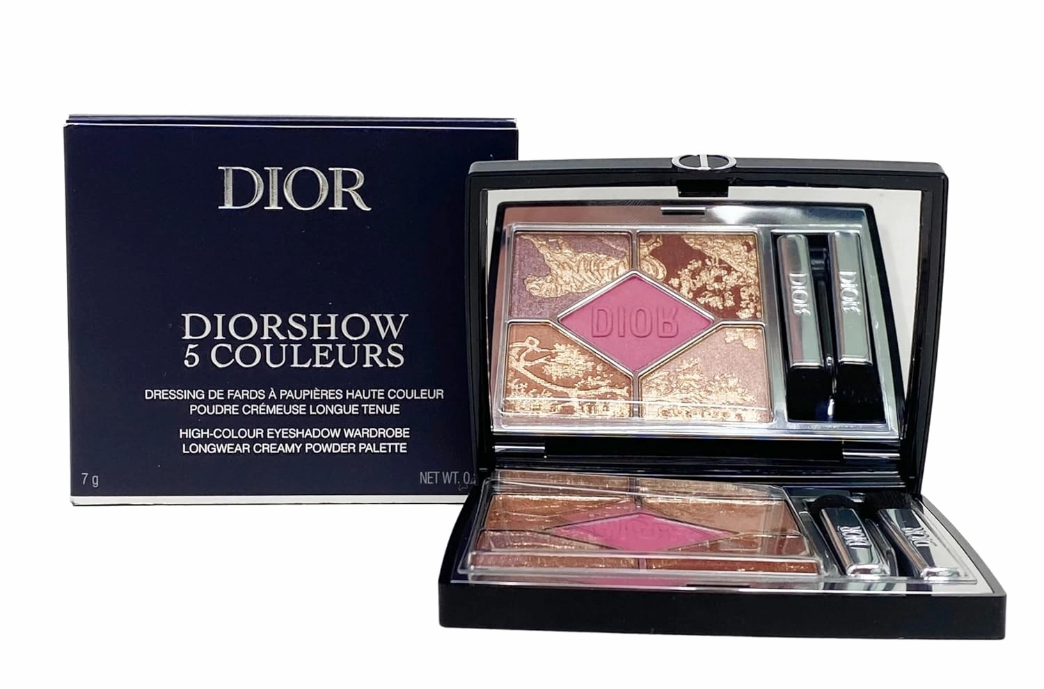 Dior Diorshow 5 Couleurs Eyeshadow Palette - 974 Pink Riviera - Limited Edition (.24 Oz)