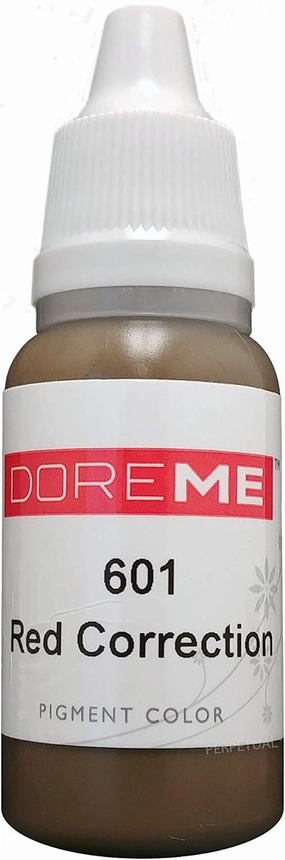 Doreme Red Correction Professional Permanent Makeup Pigment Tattoo Ink Set Microblading Micropigmentation Correction Kit