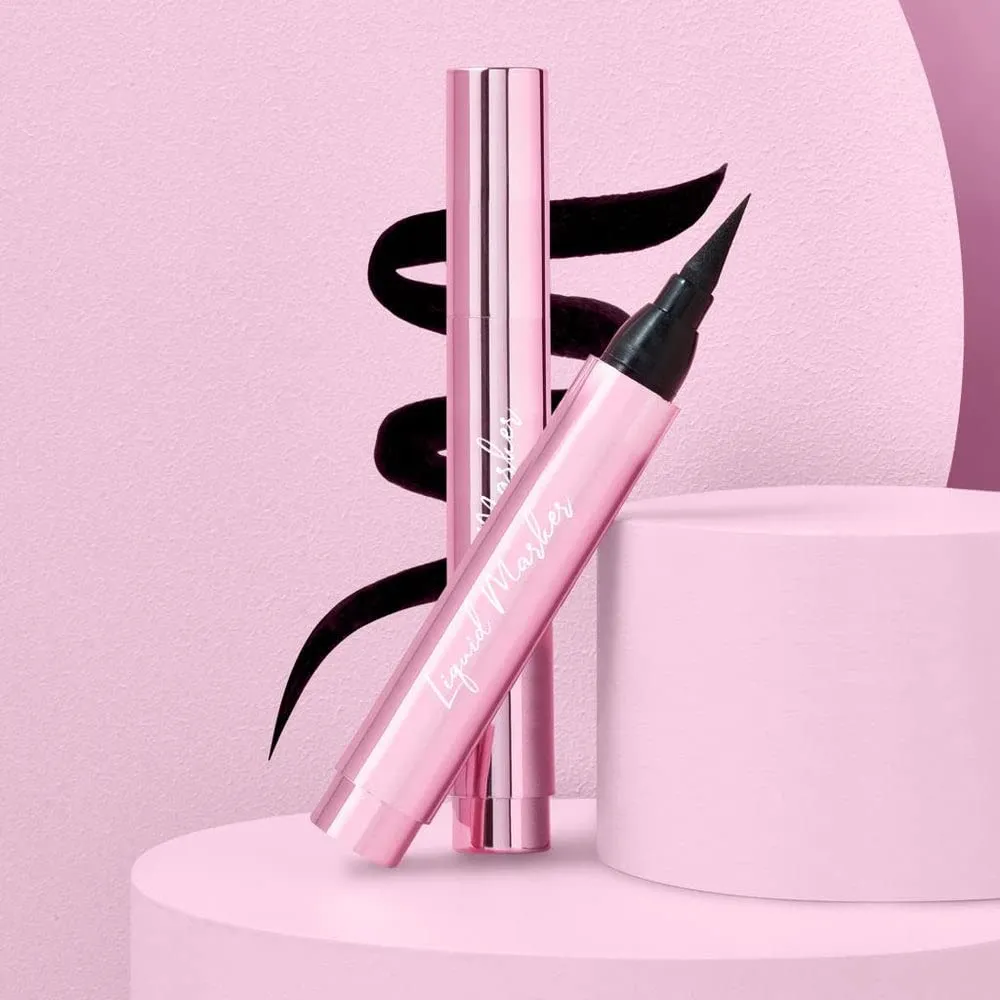 Draw The Line Eyeliner By Beauty Creations (Full 4 Piece Set of Liquid Liners (01-04))