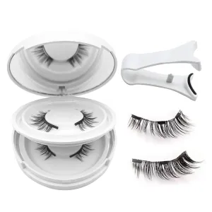 Elara Craft Magnetic Lashes,Gianni Magnetic Eyelashes with Applicator,Reusable Magnet Eyelashes Natural Look, No Glue Needed Soft Lashes Kit(Natural Simple)