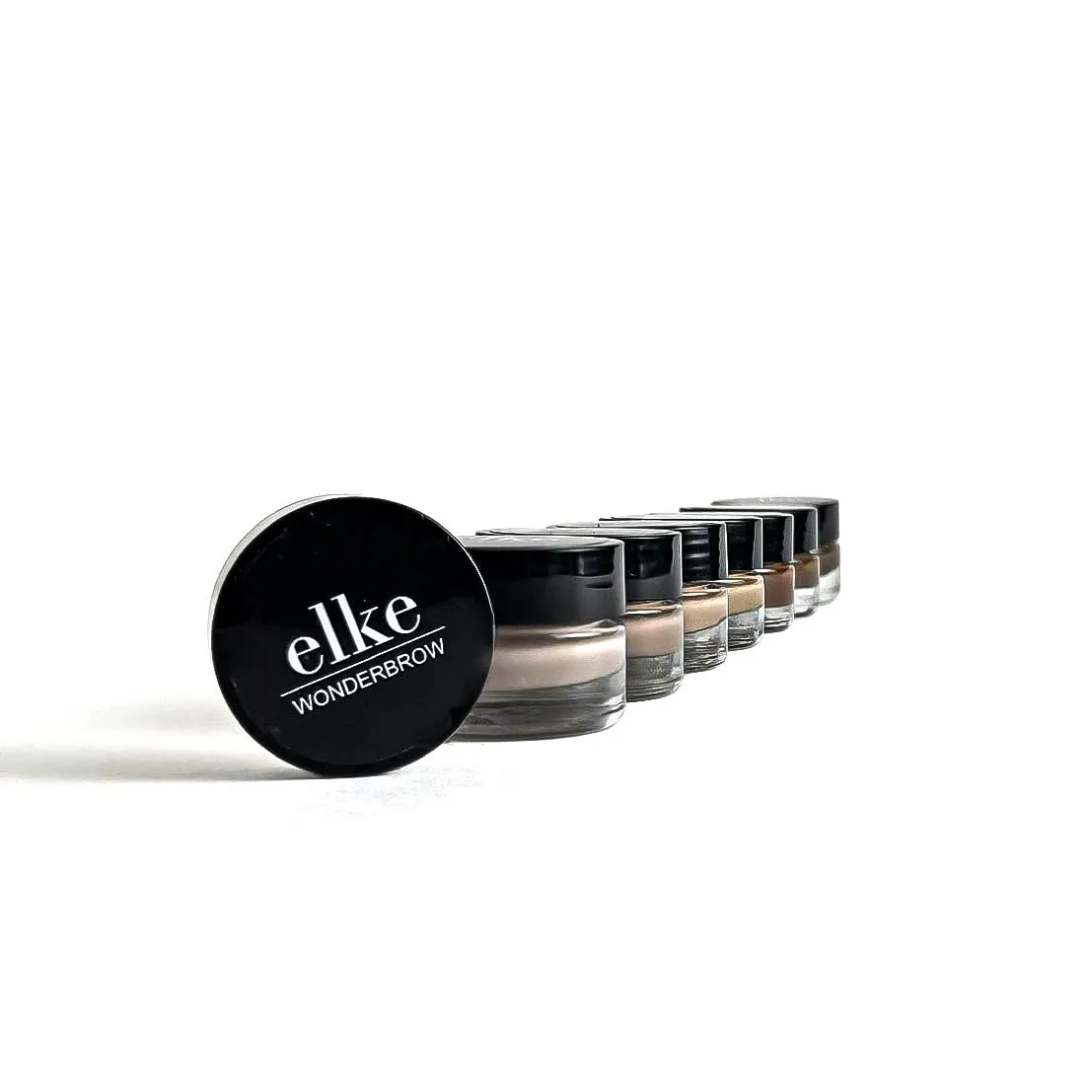 elke WONDERBROW COLORED BROW WAX paraben free colors, defines long lasting hold, water resistant mineral based cream to powder wax (Halle)