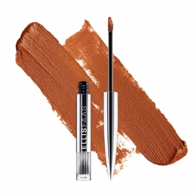 Ellis Faas Creamy Eyes Eyeshadow – High Pigment, Easy to Blend, Long Lasting Shimmer Smokey Eye Travel Face Makeup Smudge Proof with Lifting, Firming Para Cress Flower Extract (127 Ginger Freckle)