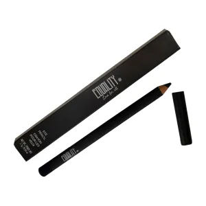 EQUALITY Color Eye Pencil - Eyeliner Pencil, Rich Hyper-Pigmented Color, 12 hour wear, Water resistant, Shine control, Cruelty-free - Pure Black