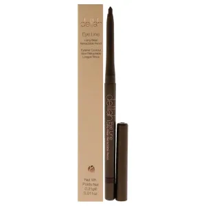 Eye Line Long Wear Retractable Pencil - Waterproof Crayon Brown Eyeliner Contour with Built-In Sharpener For Precise Application - Nonfading, Smudgeproof, Super-Soft - Cruelty No -0.011 Oz