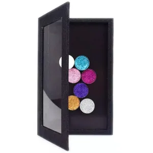 Eye Makeup Palette for Eyeshadow Pallet Natural Colors Make Up Eye Shadows,Cosmetics Gift ，Empty Magnetic Eyeshadow Palette DIY Makeup Organiser Box Cosmetic Bling Case