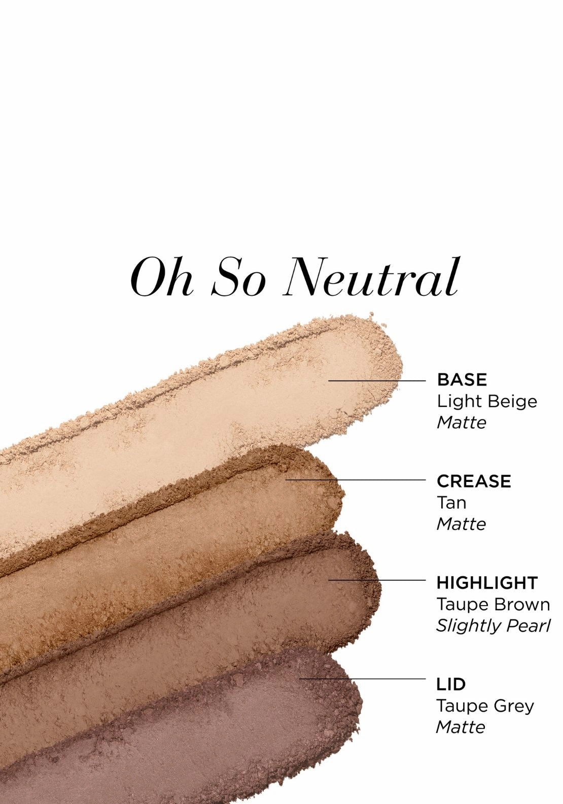 Eyeshadow Quad: Oh So Neutral