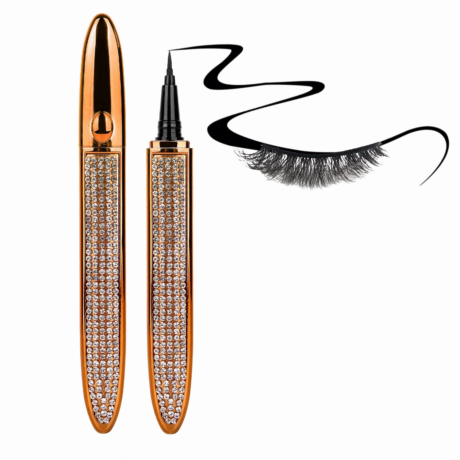 Felt Tip Liquid Eyeliner Glue For Strip Lashes