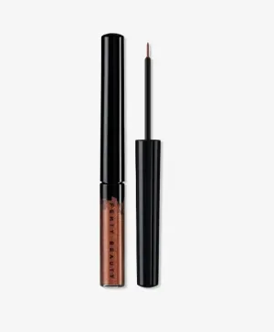 FENTY BEAUTY by Rihanna Glitty Lid Shimmer Liquid Eyeliner - Bronze All Ova Collection 3.3 ml / 0.11 oz (Ritzy Rose (rose gold))