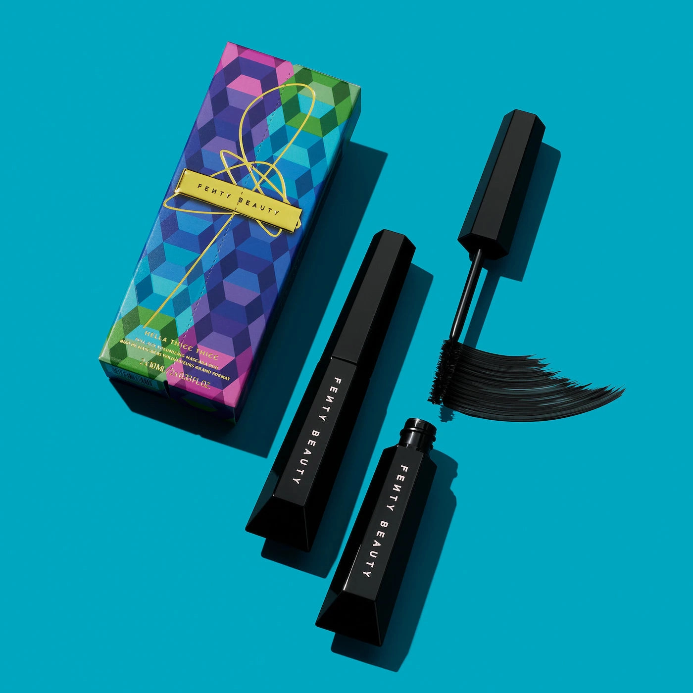 Fenty Beauty - Hella Thicc Thicc Full-Size Volumizing Mascara Duo