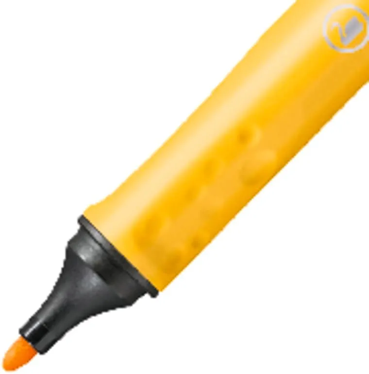 Fiber-Tip Pen with Cap-Ring - STABILO Cappi - Pack of 24 - Assorted Colors   2 Cap-Rings