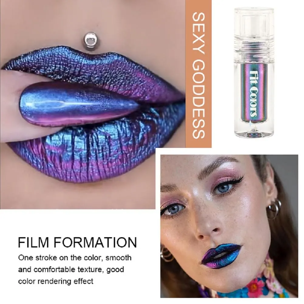 Fit Colors Optical Chameleon Eyeshadow Liquid Light Change Highlight Film Forming Eyeshadow Liquid Lip Liquid (6)