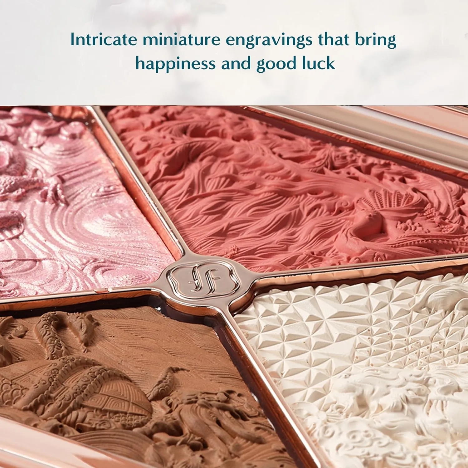 FLORASIS Eastern Beasts Sculpting Makeup Palette (Ode to Embroidery) (02 Eastern Beast, 1 Count)