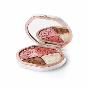 FLORASIS Eastern Beasts Sculpting Makeup Palette (Ode to Embroidery) (01 Constellation, 1 Count)