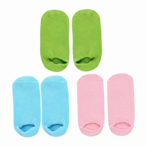 Gatuida 1set Moisturizing Gel Socks for Foot Care Essential Oil Foot Masks for Salon Use Softening and Repairing Spa Socks for Home Beauty Shop Fits All 3pairs